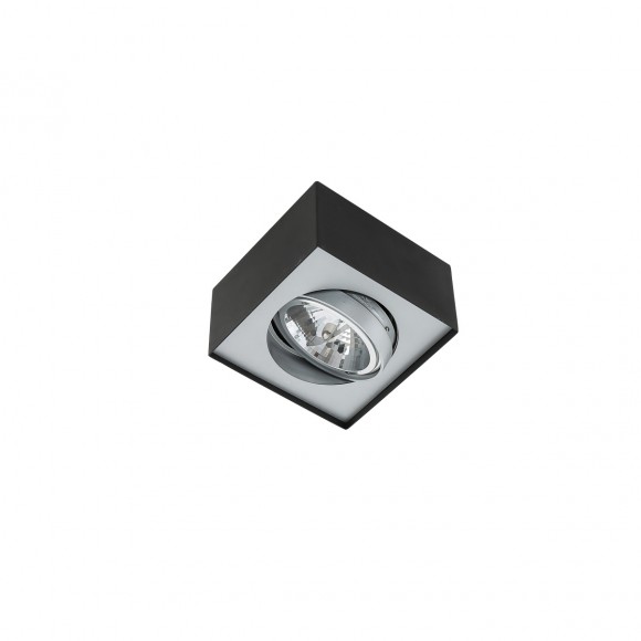 Italux FH30531S přisazené stropní bodové svítidlo Lauren 1x50W | AR111 | IP20 - barva černá