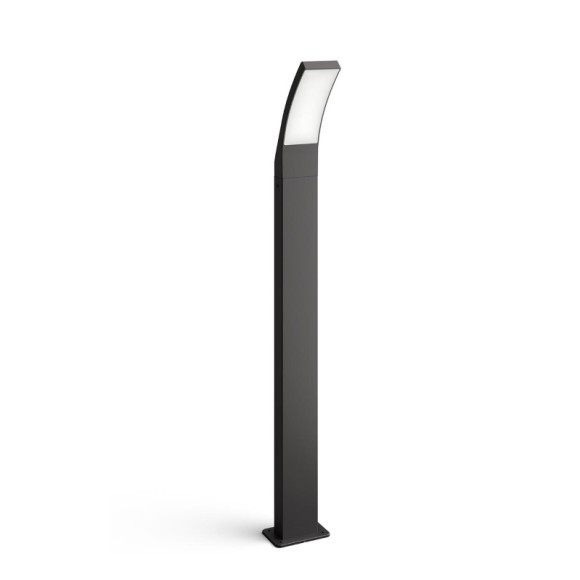 Philips 8721103110039 LED venkovní sloupek Splay | 4W integrovaný LED zdroj | 800lm | 2700K | antracit
