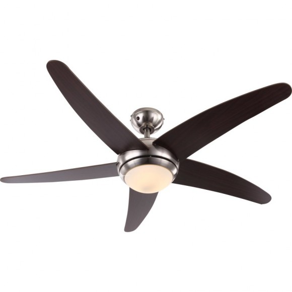 Globo 0306LED stropní svítidlo s ventilátorem Fabiola 1x20W | 1100lm | 3000K - s dálkovým ovladačem, černý