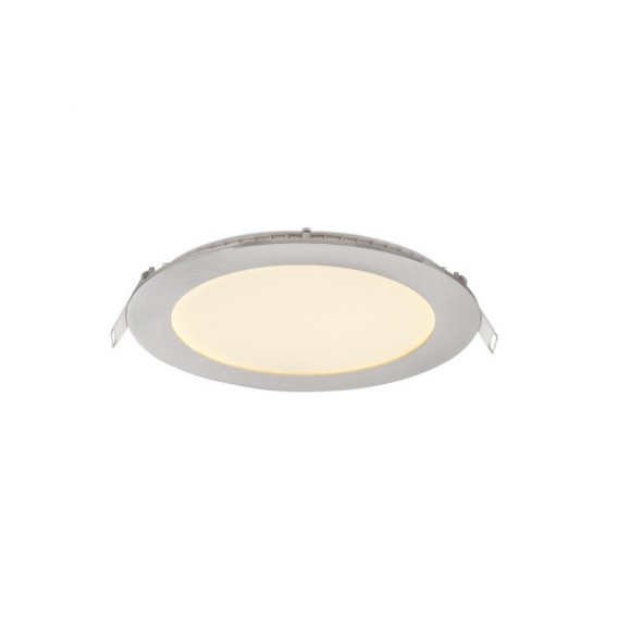 Globo 12372N LED zápustné podhledové bodové svítidlo Alid 1x12W | 800lm | 3000K - matný nikl, opál