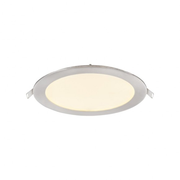 Globo 12373N LED zápustné podhledové bodové svítidlo Alid 1x18W | 1200lm | 3000K - matný nikl, opál