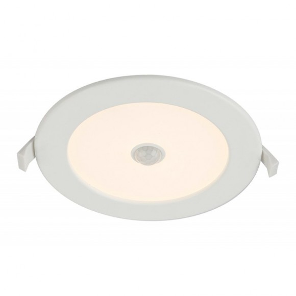 Globo 12391-12S LED zápustné bodové svítidlo Unella s pohybovým čidlem 1x12W | 1000lm | 3000K - bílá