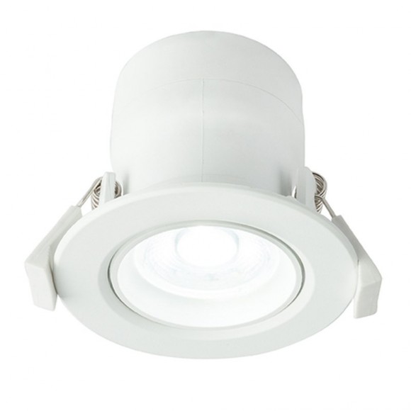 Globo 12393-9D LED zápustné bodové svítidlo Polly 1x9W | 720lm | 3000K - bílá