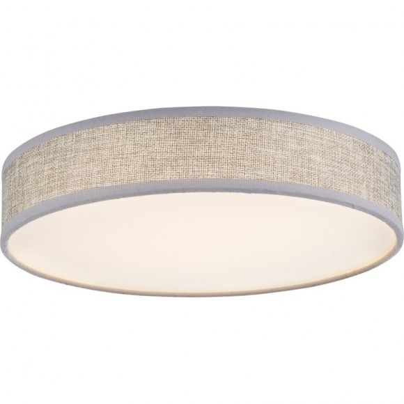 Globo 15185D2 LED stropní svítidlo Paco 1x24W | 1120lm | 3000K - šedá, bílá