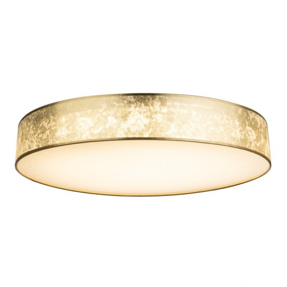 Globo 15187D5 LED stropní svítidlo Amy 1x80W | 250-4000lm | 3000K-6000K - dálkový ovladač, fixace barev, stmívatelné, noční osvětlení, zlatá