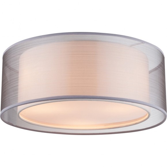 Globo 15190D stropní svítidlo Theo 1x40W | E14 - matný nikl, šedá