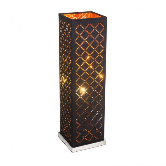 Globo 15229T2 stolní svítidlo Clarke 1x40W | E27 - černá, zlatá