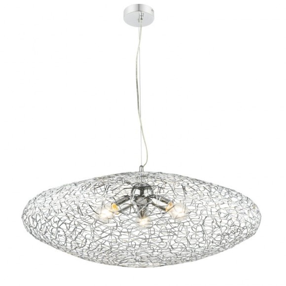 Globo 15269H2 závěsné stropní svítidlo Arya 3x60W | E27 - chrom
