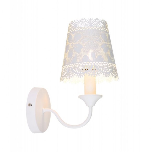 Globo 15372W nástěnné svítidlo Sabadell 1x40W | E14 - bílá