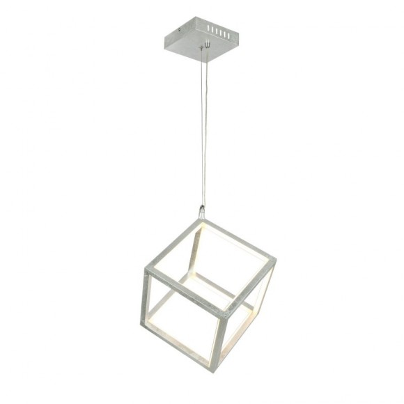 Globo 15605S LED závěsné stropní svítidlo Selmy 1x23W | 580lm | 3000K - stříbrná