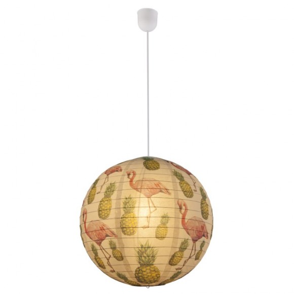 Globo 16921 závěsné stropní svítidlo Flamant 1x60W | E27 - plameňáci