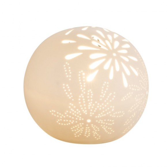 Globo 22803T1 stolní svítidlo Subara 1x25W | E14 - bílá