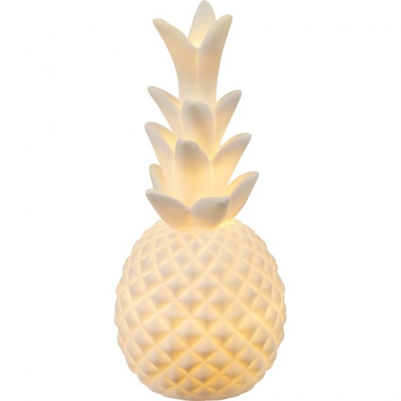 Globo 22810 LED stolní svítidlo Chaita 1x0,06W | 2700K - ananas, bílá