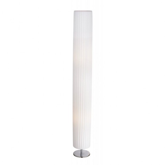 Globo 24662R stojací lampa Bailey 2x40W | E27 - vypínač na těle, bílá