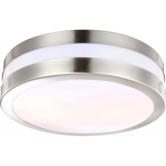 Globo 32209 venkovní stropní svítidlo Creek 1x20W | E27 LED | IP44 - nerez, opál