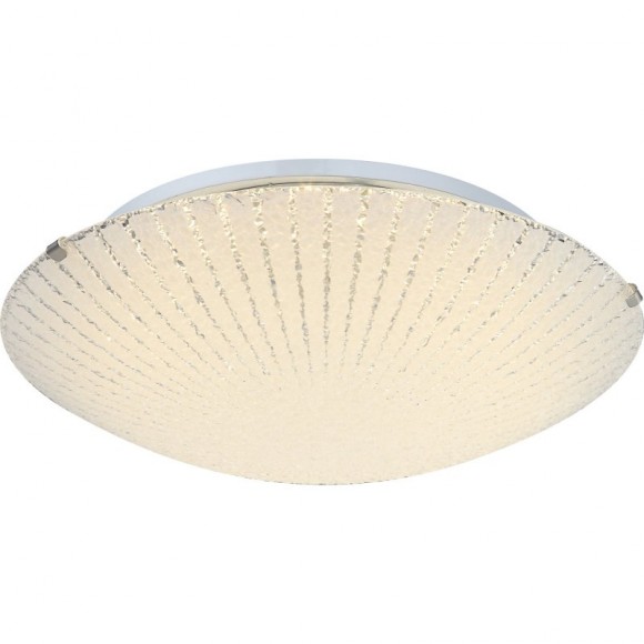 Globo 40447 LED stropní svítidla Vanilla 1x12W | 900lm | 3500K - opál, matný nikl