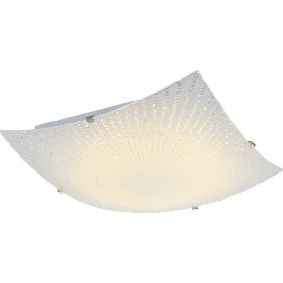 Globo 40449 LED stropní svítidla Vanilla 1x12W | 900lm | 3500K - opál, matný nikl