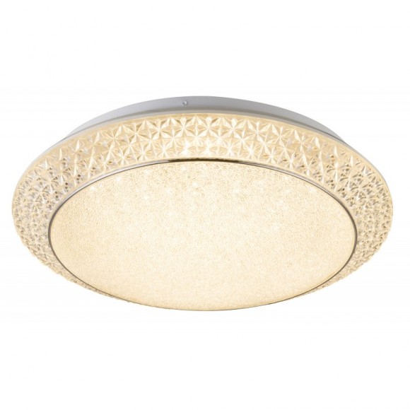 Globo 41314-28 LED stropní svítidlo Ronja 1x28W | 204-1845lm | 3000-6000K - dálkový ovladač, stmívatelné, bílá