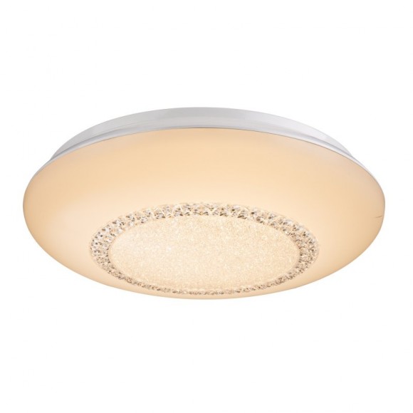 Globo 41319-40 LED stropní svítidlo Martina 1x40W | 50-2600lm | 3000K-6000K - dálkový ovladač, fixace barev, stmívatelné, paměťová funkce, bílá