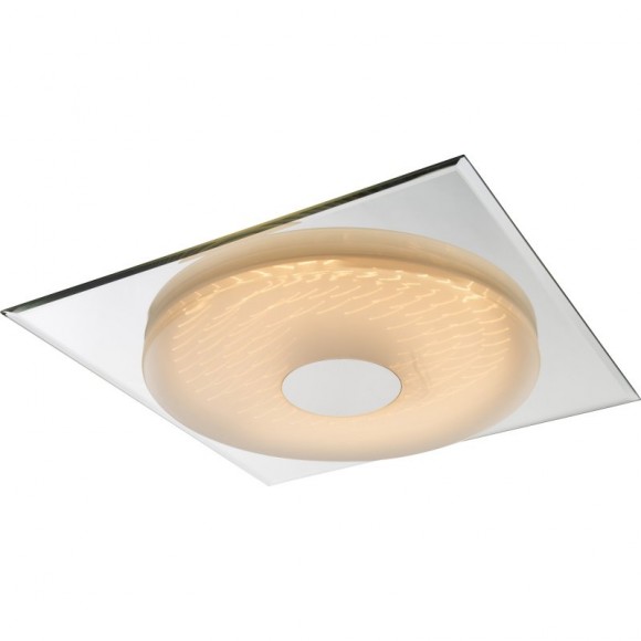 Globo 41334 LED stropní svítidlo Treviso I 1x24W | 2000lm | 6000K - stmívatelné, dálkové ovládání, fixace barvy, chrom