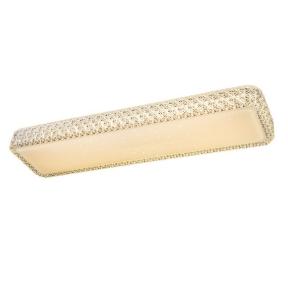 Globo 41339-24W LED nástěnné svítidlo Kelly 1x24W | 50-1700lm | 3000K-6400K - dálkový ovladač, stmívatelné, fixace barev, noční osvětlení, paměťová funkce, třpytivý efekt, bílá