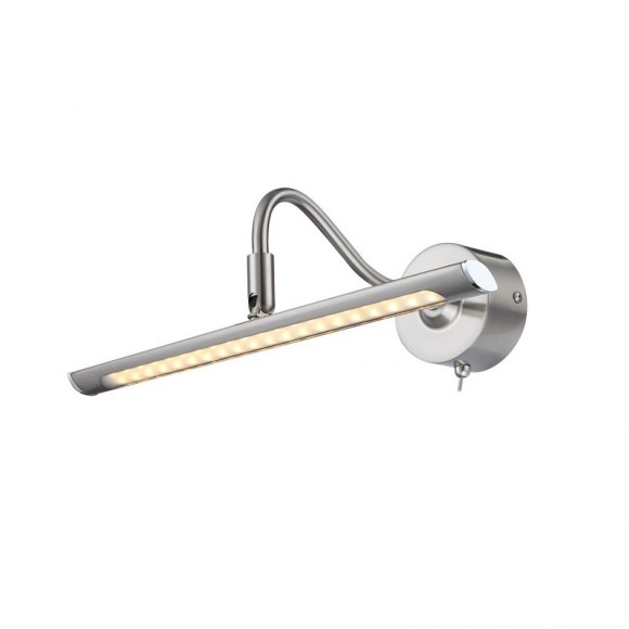 Globo 44030 LED nástěnné svítidlo nad obraz Picture 1x4W | 245lm | 3000K - nikl