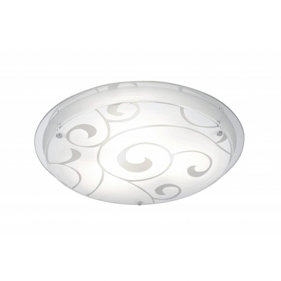 Globo 48060-3 stropní svítidlo Kristjana 3x60W | E27 - bílá, chrom, satinované sklo