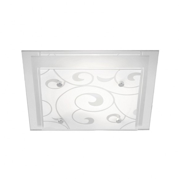 Globo 48062-2 stropní svítidlo Dia 2x60W | E27 - bílá, chrom