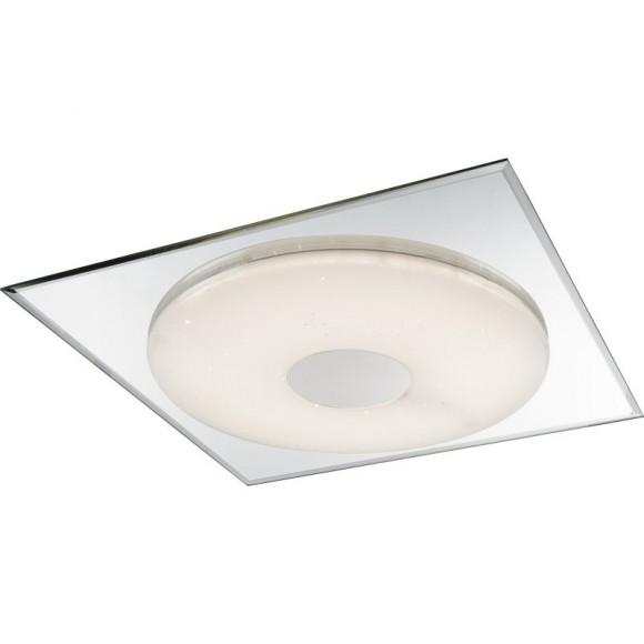 Globo 48355 LED stropní svítidlo Atreju 1x18W | 1200lm | 3000-6000K - stmívatelné, dálkové ovládání, fixace barev, 3 odstíny bílé, opál