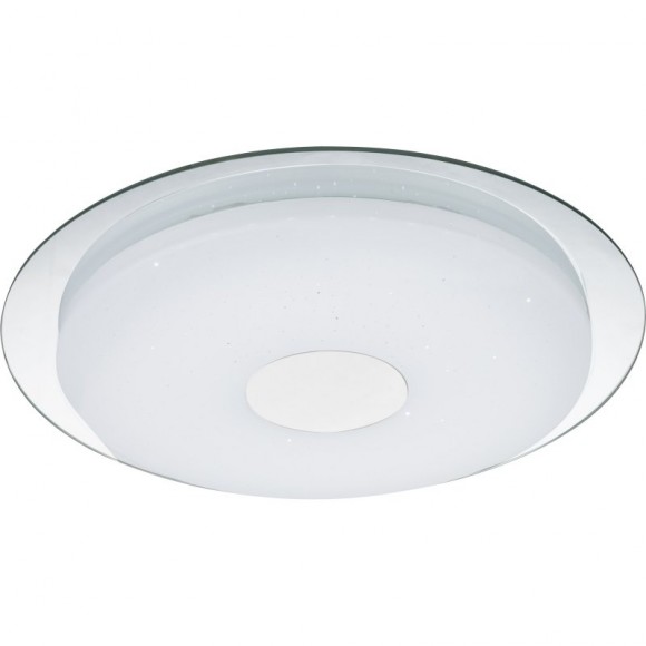 Globo 48356 LED stropní svítidlo Atreju 1x18W | 1200lm | 3000-6000K - stmívatelné, dálkové ovládání, 3 odstíny bílé, chrom, akryl