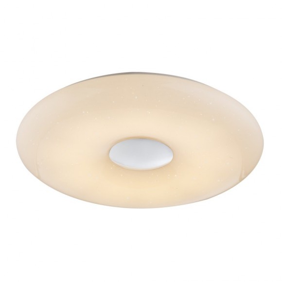 Globo 48390-60 LED stropní svítidlo Osha 1x60W | 3800lm | 2700K-6500K | RGB - stmívatelné, měnič barvy, noční osvětlení, fixace barev, dálkový ovladač, opál, bílá