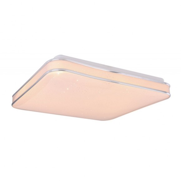 Globo 48406-24 LED stropnice 1x24W | 1800lm | 3000K - chrom, bílá, opál