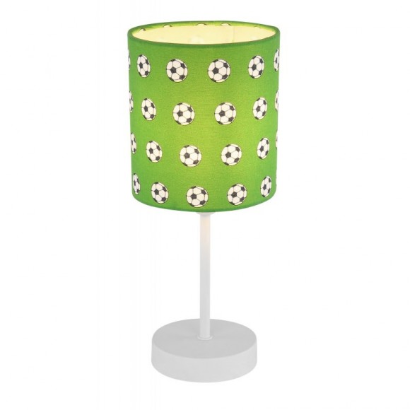 Globo 54009T stolní svítidlo Lemmi 1x40W | E14 - zelená, fotbal