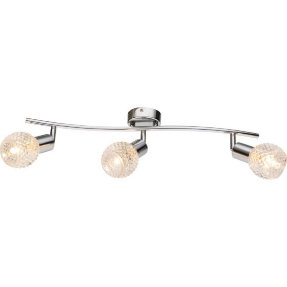 Globo 541006-3 přisazené stropní bodové svítidlo Keith 3x40W | E14 - chrom