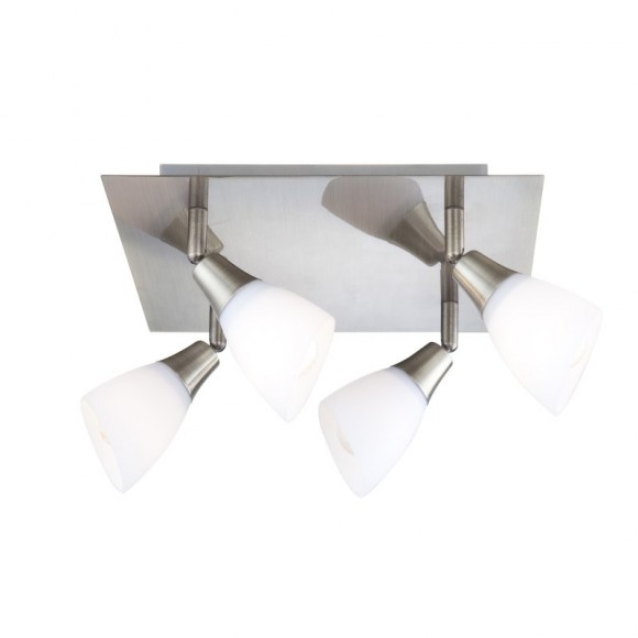 Globo 5451-4 přisazené stropní svítidlo Frank 4x40W | E14 - mosaz