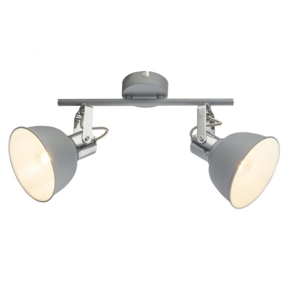 Globo 54640-2 nástěnné či stropní bodové svítidlo Gerda 2x25W | E14 - šedá
