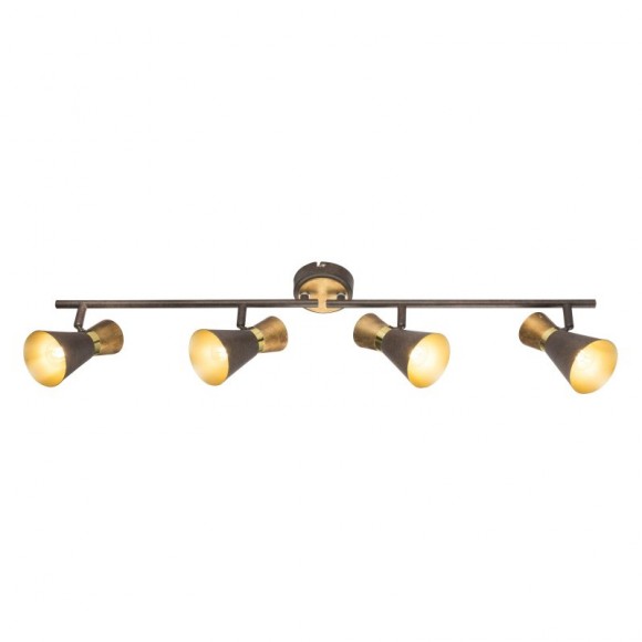 Globo 54808-4 přisazené stropní bodové svítidlo Marei 4x25W | E14 - rez, zlatá