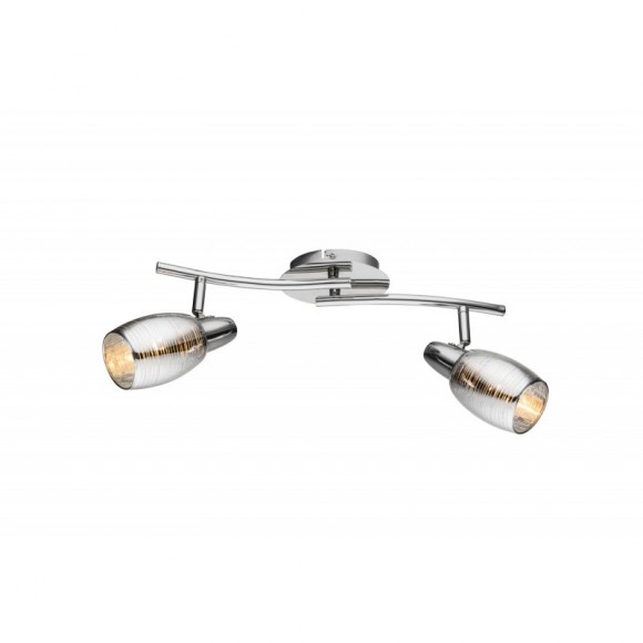 Globo 54986-2 přisazené nástěnné či stropní bodové svítidlo Carson I 2x40W | E14 - chrom