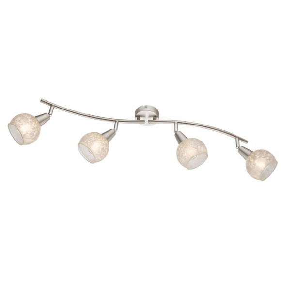 Globo 54987-4 přisazené stropní bodové svítidlo California 4x40W | E14 - matný nikl