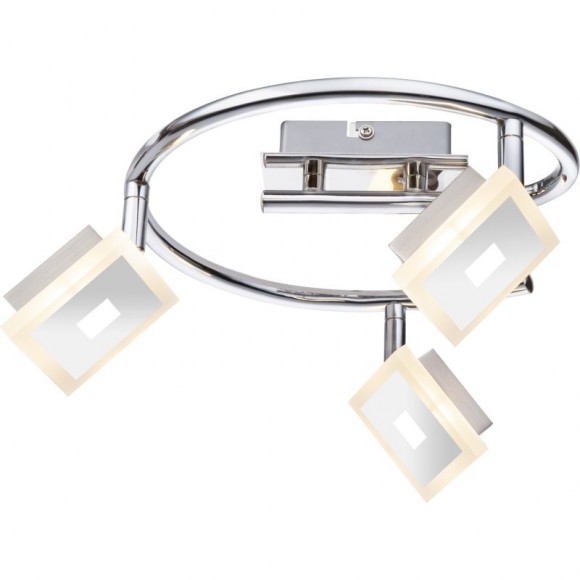 Globo 56111-3 LED přisazené stropní bodové svítidlo 3x5W | 630lm | 3000K - chrom