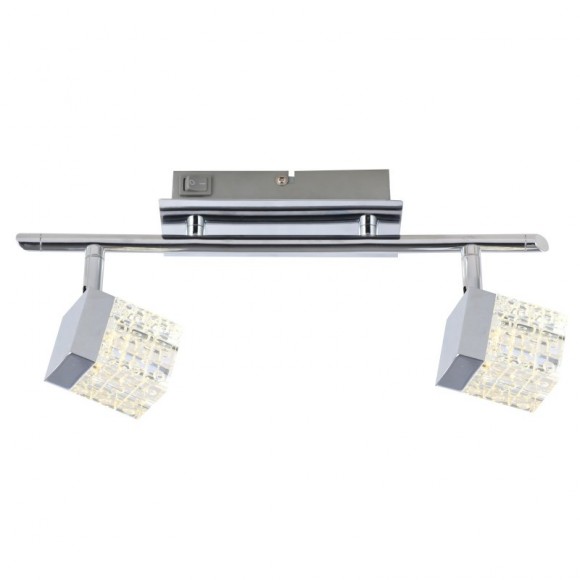 Globo 56193-2 LED přisazené stropní bodové svítidlo Ankara 2x5W | 800lm | 4200K - matný nikl