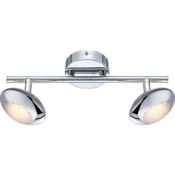 Globo 56217-2 LED přisazené nástěnné bodové svítidlo Gilles 2x5W | 640lm | 3000K - chrom