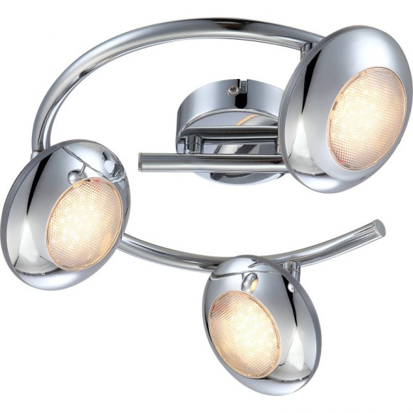 Globo 56217-3 LED přisazené stropní bodové svítidlo Gilles 3x5W | 960lm | 3000K - chrom