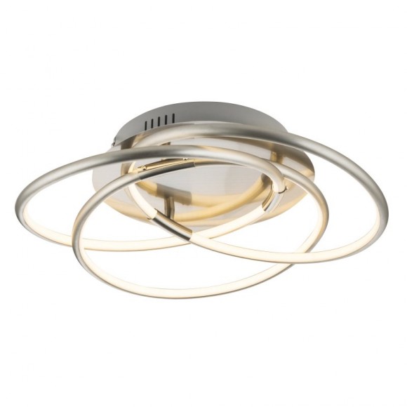 Globo 67828-30N LED přisazené stropní svítidlo Barna 1x30W | 2100lm | 3000K - matný nikl