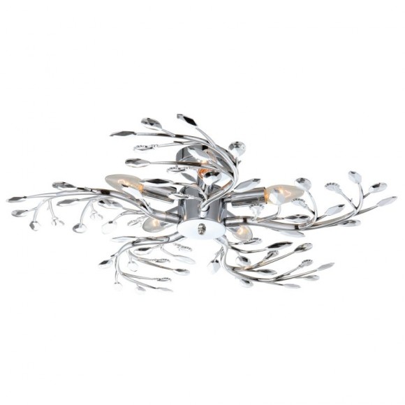 Globo 68546-5 přisazené stropní svítidlo Flash 5x40W | E14 - chrom