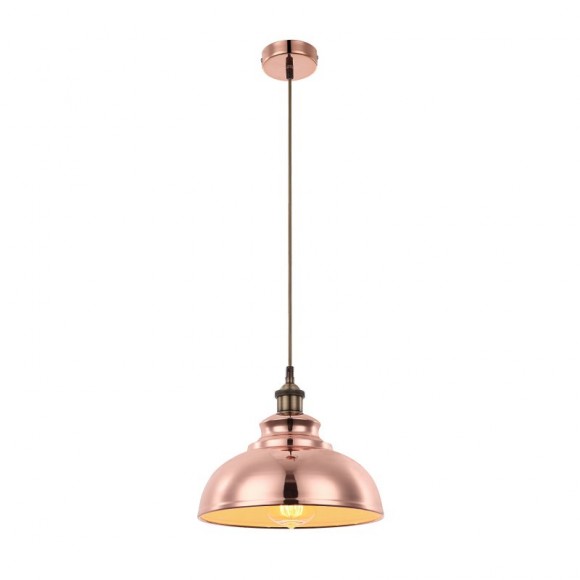 Globo 15083 závěsné stropní svítidlo Mandy 1x60W | E27 - měďěná, bronz