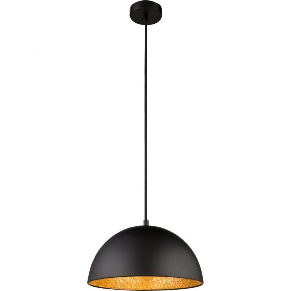 Globo 15166S závěsné stropní svítidlo Okko 1x60W | E27 - černá, zlatá