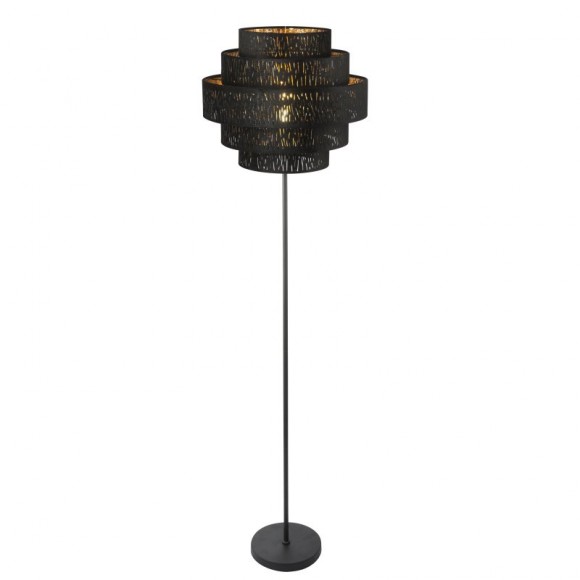 Globo 15264S2 stojací lampa Tuxon 1x60W | E27 - černá