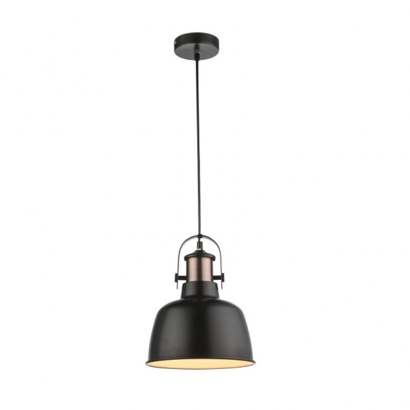Globo 15284 závěsné stropní svítidlo Kutum 1x40W | E27 - černá, měď