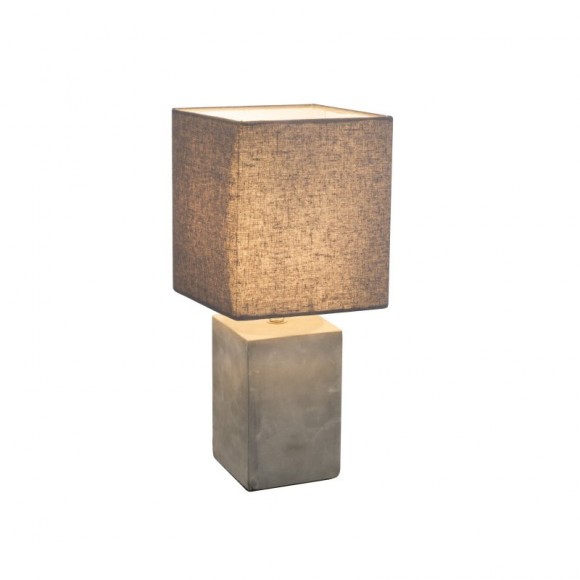 Globo 21700 stolní svítidlo Ilona 1x40W | E14 - beton, hnědá
